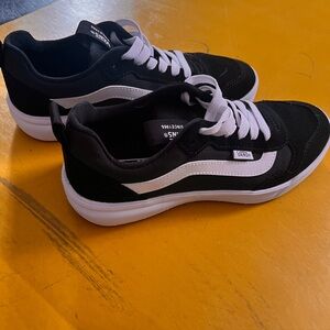 Vans Women’s. Classic Black and White Sneakers